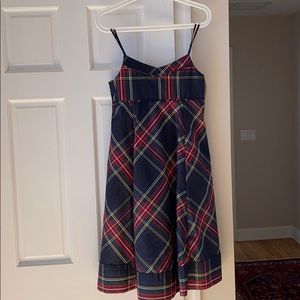 Gap kids beautiful plaid dress
